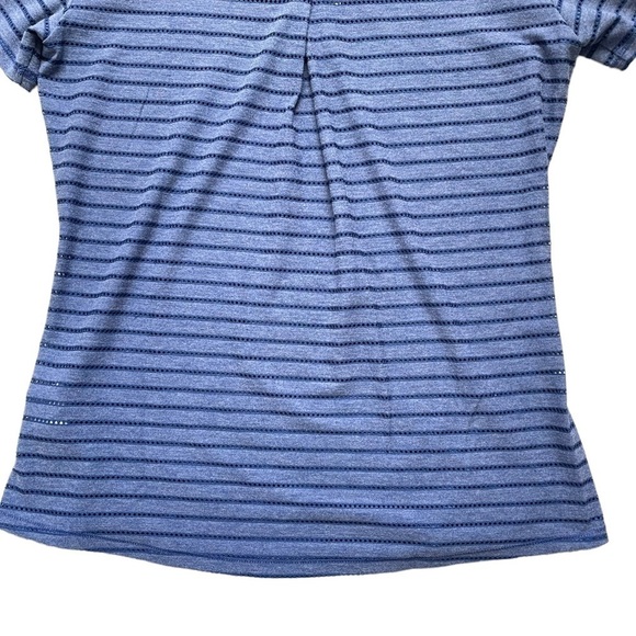 Adidas Climacool Zona Cooling Ventilation Stripe Golf Polo Shirt Women’s Size S - Picture 5 of 9